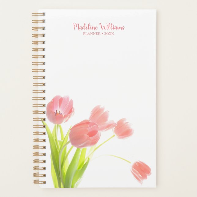 Fleurs de printemps fraîches | Tulipes roses (Devant)