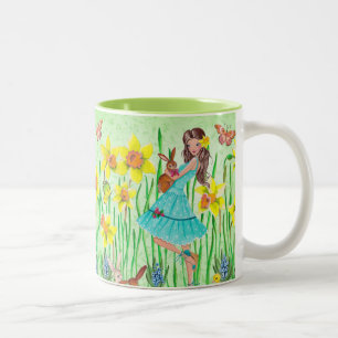 Fleurs de printemps mignonnes Mug