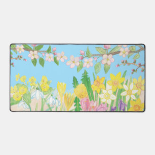 Fleurs de printemps qui rayonnent la joie
