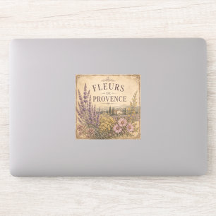 Fleurs de Provence-Vinyl-Aufkleber Aufkleber