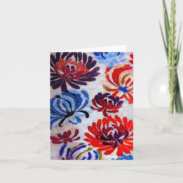 Fleurs de rencontre ~ Cartes / Invitations (Devant)