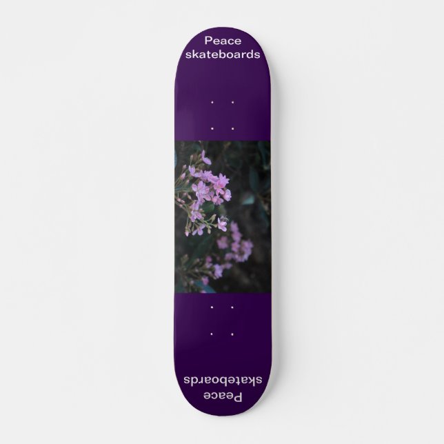 Fleurs de skateboard paradisiaque (Devant)
