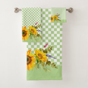 Fleurs de soleil sur tableau de bord 