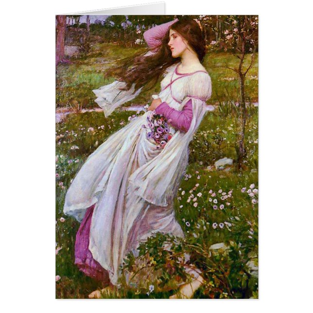 Fleurs de vent par John William Waterhouse (Devant)