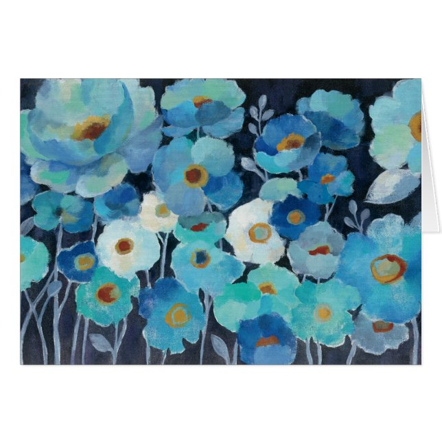 Fleurs d'indigo (Devant horizontal)