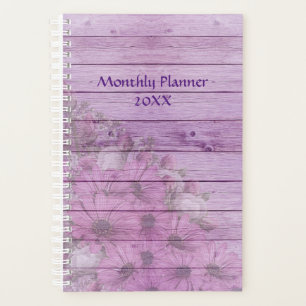 Fleurs du planificateur mensuel du printemps