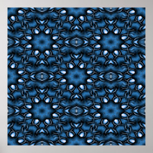 Fleurs en Bleu...... Poster