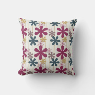 Fleurs en chute Coussin MOJO américain