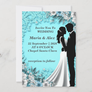 ✨ Fleurs en papier pour invitation de mariage pour