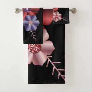 Fleurs en soie de fausse pierre - bijoux et fleurs
