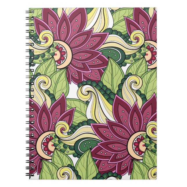 Fleurs Et Carnet P4 (Devant)