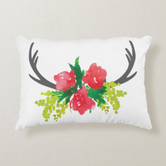 Fleurs et Coussin d'accentuation