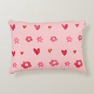 Fleurs et coussin de Love Party