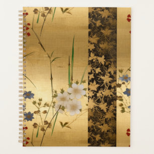 Fleurs et quitter le planificateur Chiyogami