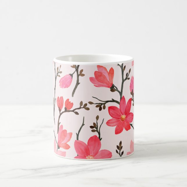 Fleurs étanches : Mug Art avec une âme florissante (Centre)