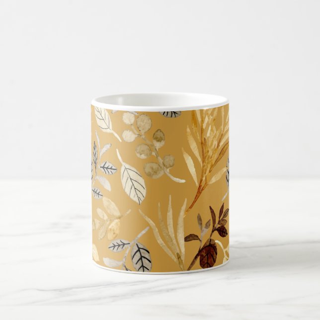 Fleurs étanches : Une Mug qui sourit avec des fleu (Centre)