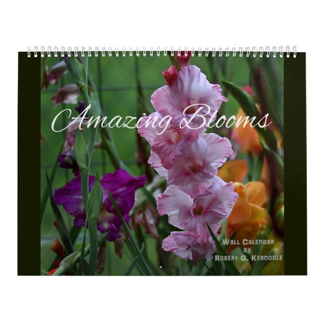 Fleurs Extraordinaires du calendrier mural (Protection)