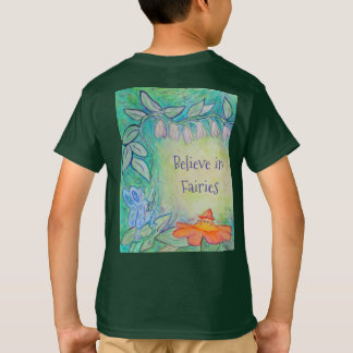 Fleurs Fées Jardin Art T-Shirts personnalisés
