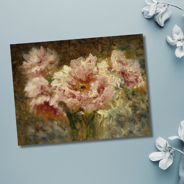 Fleurs - Félix Ziem Postkarte (Von Creator hochgeladen)