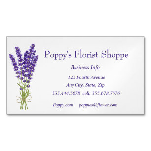 Fleurs fleuristes Lavender Plantes Boutique Carte