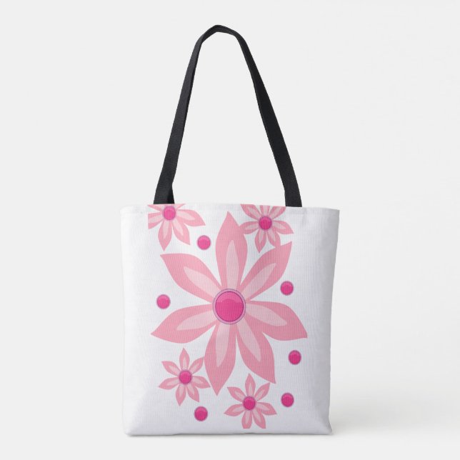 Fleurs florales sacs fourre-tout (Dos)