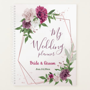 fleurs mauves roses verdure mariage