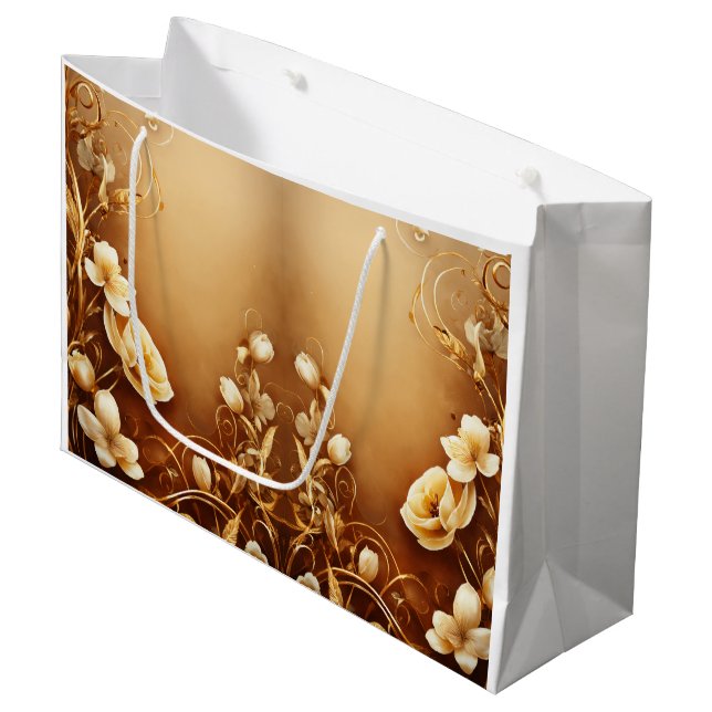 Fleurs & Merveilles : Un Beau Sac Cadeau Surprise (Devant Angle)