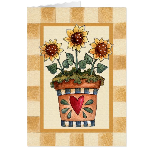 Fleurs mises en pot (Devant)