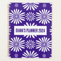 Fleurs Motifs marguerites florales pourpres PERSON