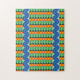 Fleurs orange - Puzzle