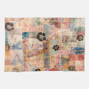 Fleurs Phunky Serviette de cuisine