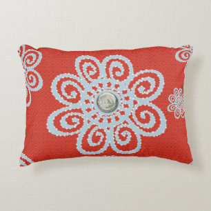 Fleurs romantiques - Coussin
