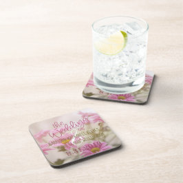 Fleurs romantiques Dessous de verre en plastique E