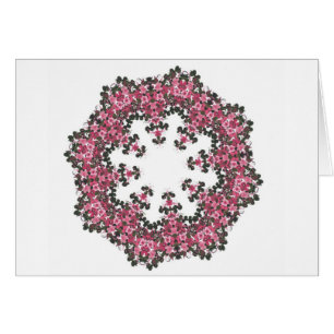 Fleurs roses