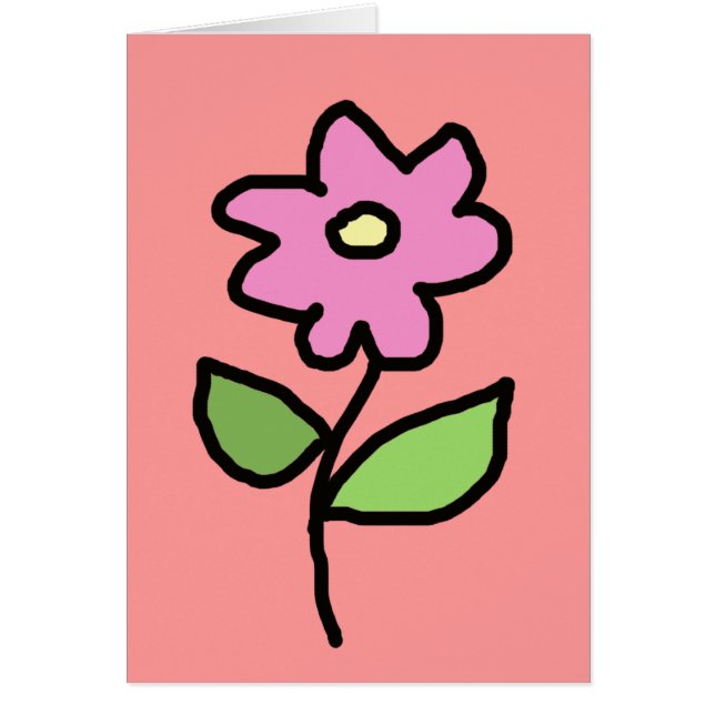 Fleurs roses (Devant)