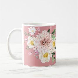 Fleurs roses Café Tee Mug Drinkware