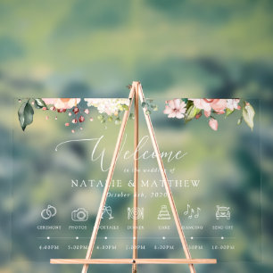Fleurs roses, Fleurs blanches, Chronologie Mariage