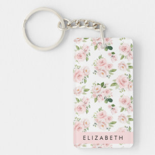 Fleurs roses, Roses, Fleurs Aquarelles, Votre Nom