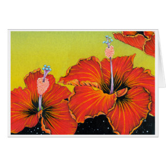 Fleurs rouges