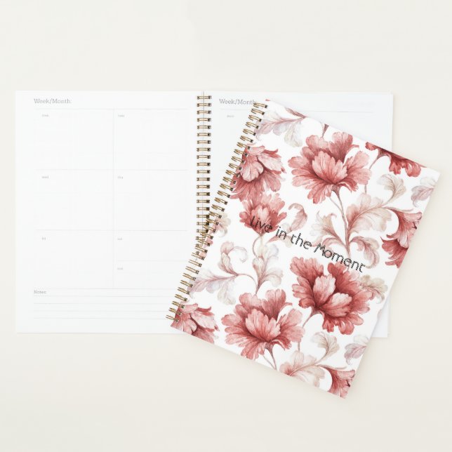 Fleurs Rouges Chic Assez (Devant avec enveloppe)