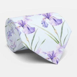 Fleurs sauvages de bureau décontractées cravate Bo