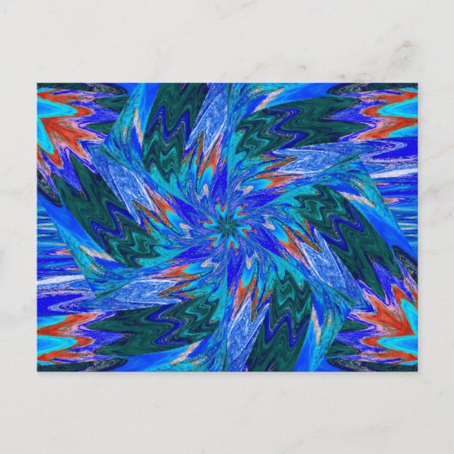 FLEURS SAUVAGES EN PASTELS 12 Carte postale (Devant)