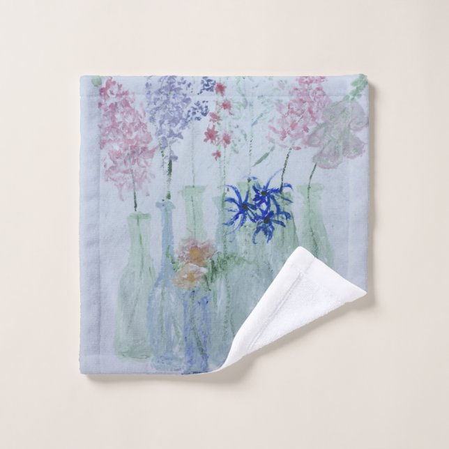Fleurs sauvages fleurs sauvages (Gant de toilette)