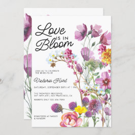 Fleurs sauvages | Invitation Boho Bridal Shower
