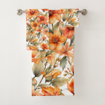 Fleurs sauvages rouges Aquarelle Art