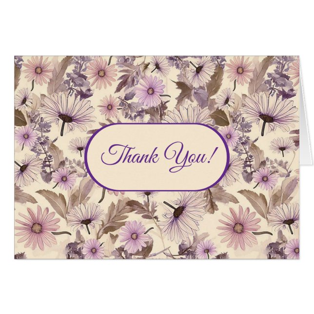 Fleurs sauvages vintages (Devant Horizontal)