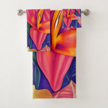 Fleurs tropicales Cinq