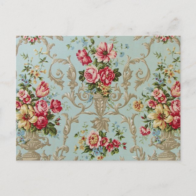 Fleurs Victoriennes - Carte postale / RSVP / Carte (Devant)