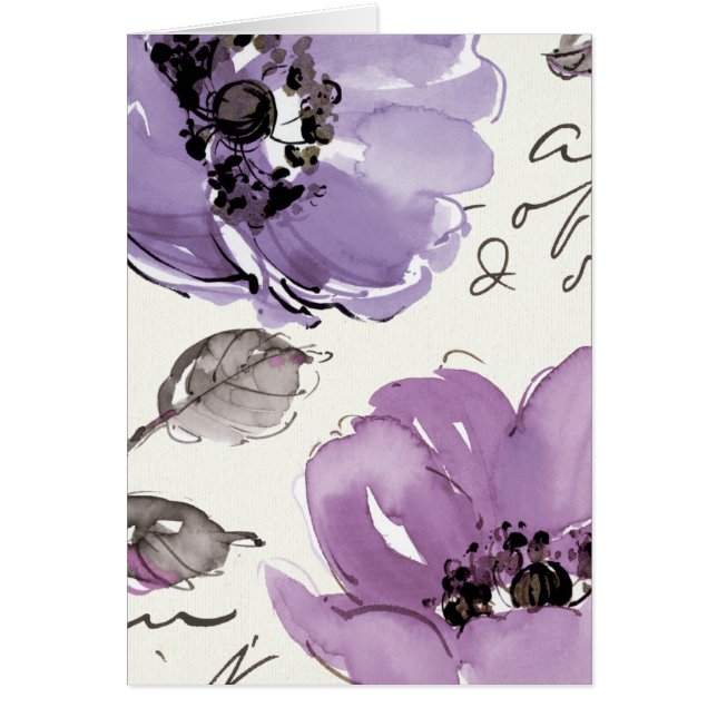 Fleurs violettes (Devant)