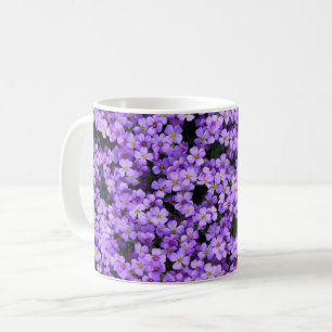 Fleurs violettes Mug Violets Printemps